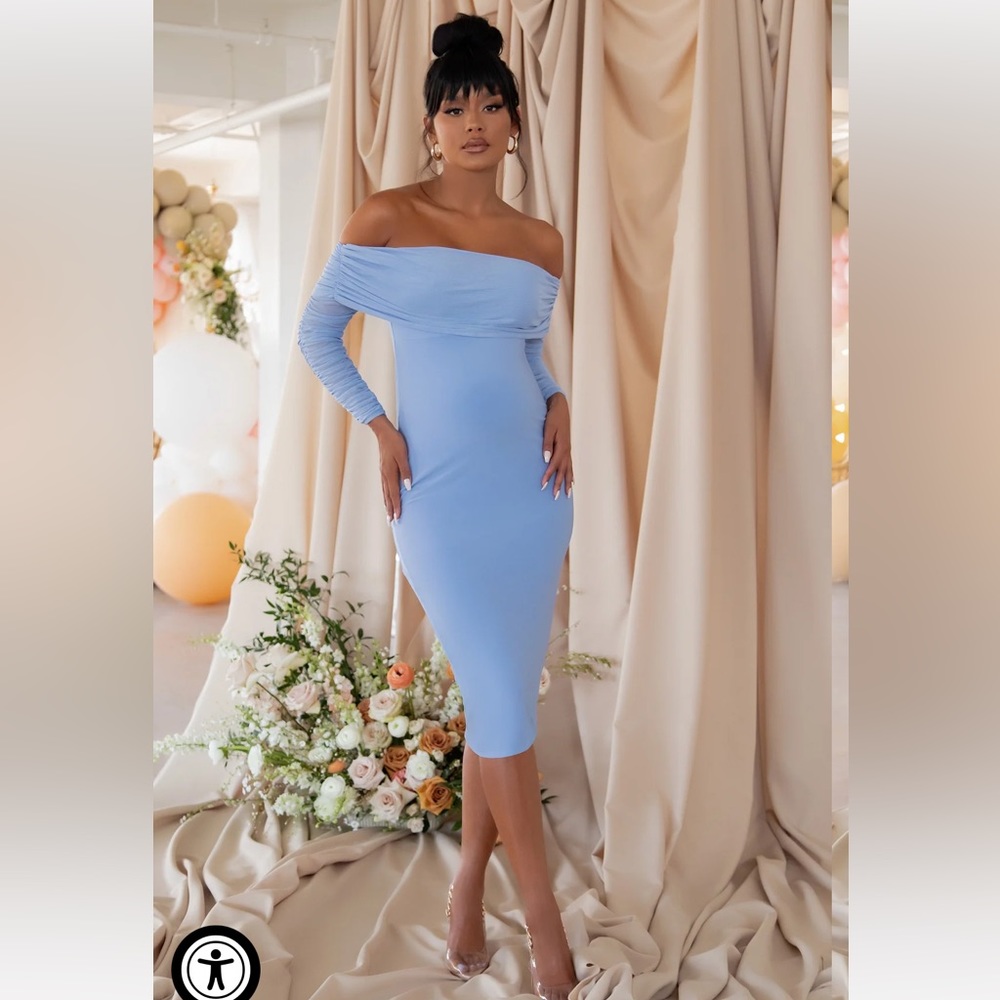 Club L London Maternity Patiently Waiting Dress